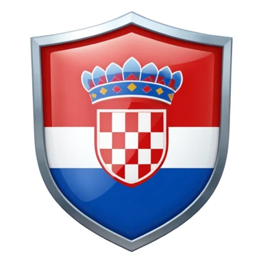 Croatia fleg sticker
