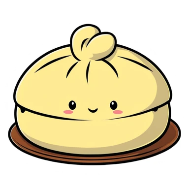steamed bun sticker