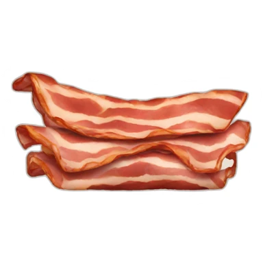 Bacon wrapped tank with a bikini top sticker