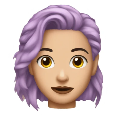Halsey emoji sticker