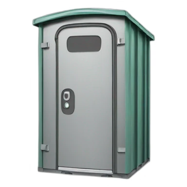 Porta potty sticker