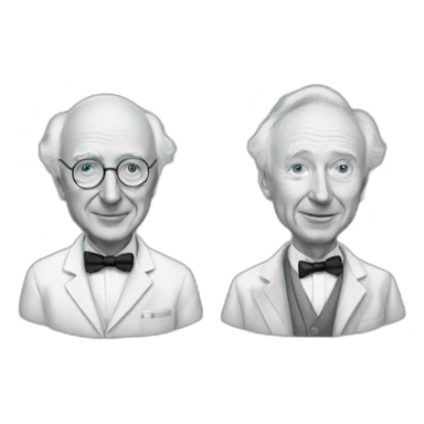james watson and francis crick sticker