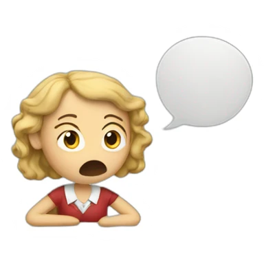 teacher says be quiet sticker