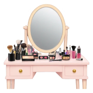 Makeup vanity  sticker