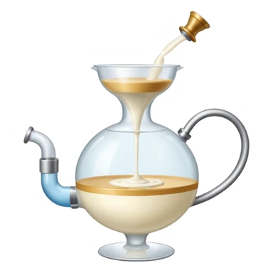 creme fouette dans un siphon sticker