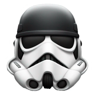 Dark trooper sleek slow car  sticker