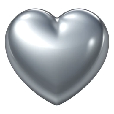 sorayama heart glossy metal parts sfw sticker