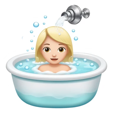 hot bath sticker