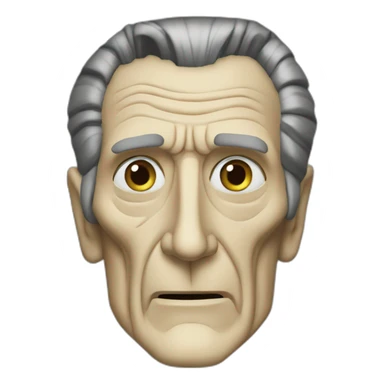 Nodrawing peter cushing Frankenstein sticker