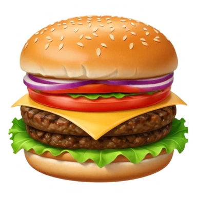 Hamburguesa sticker