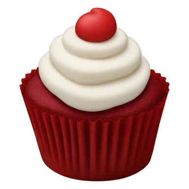Red velvet cupcake  sticker