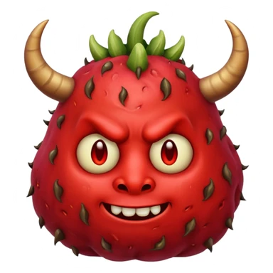 devil fat patato sticker