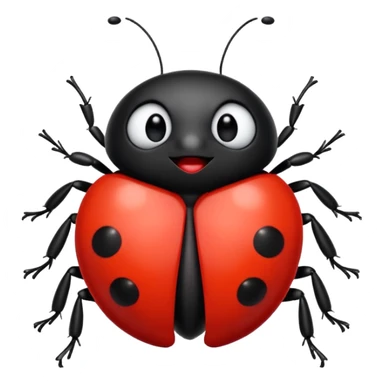 Singing Ladybug sticker