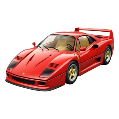 Ferrari f40  sticker