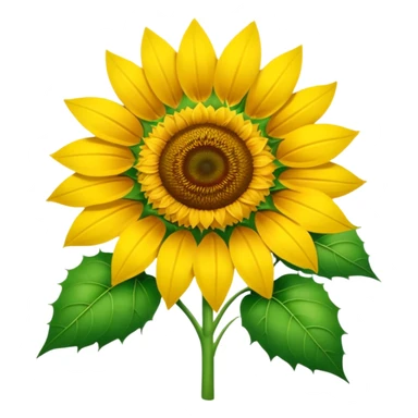 Christmas Sunflower sticker