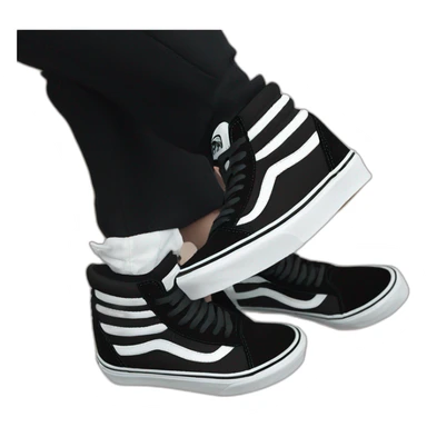 vans black old skool sticker