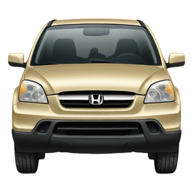 2004 honda crv gold sticker