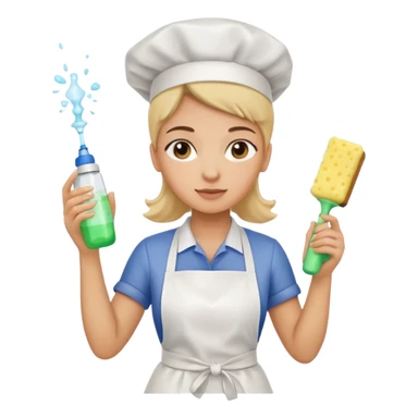 Mum chores accessories sticker