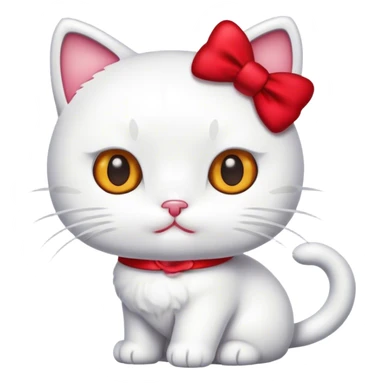  hello Kitty hello kitty SANRIO, with a spoolie  sticker