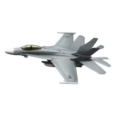 F18 fighter jet sticker