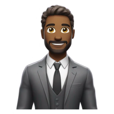 fortnite man corporate sticker