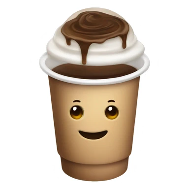 Iced coffee sticker