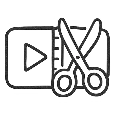 video editor icon sticker