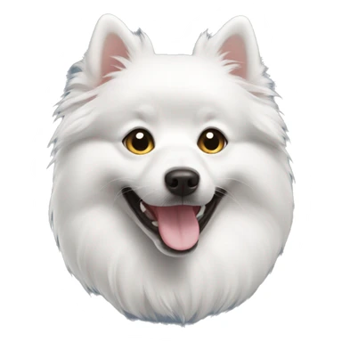 japanese spitz sticker
