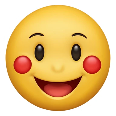 smiley that is very hot and laughing sticker