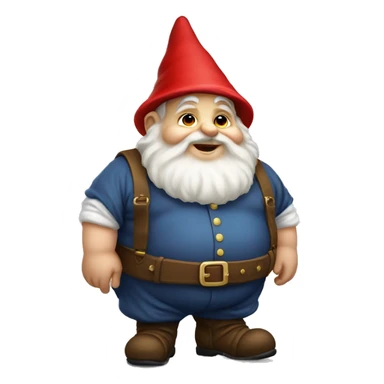 Fat Italian gnome sticker