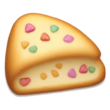 A piece of fairybread  sticker
