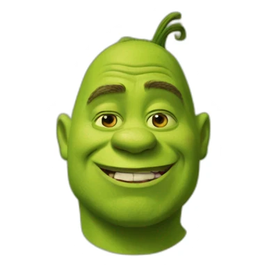 green-shrek sticker