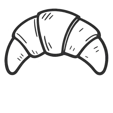croissant sticker