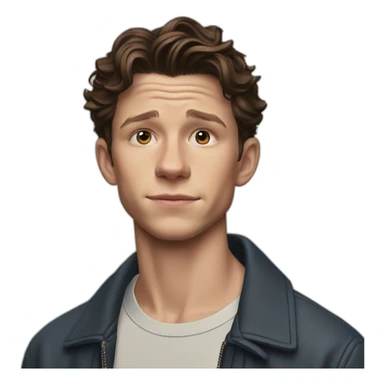 Realist Tom Holland sticker