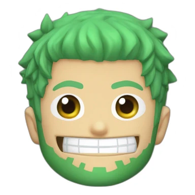 Roronoa Zoro one piece sticker