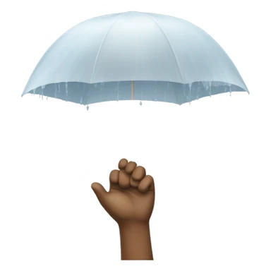 Making it rain sticker