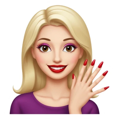 👁️🫦👁️💅💁🏼‍♀️ sticker