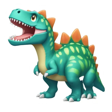 cute spinosaurus pokemon sticker