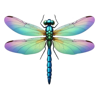 Beautiful dragonfly emjoi sticker