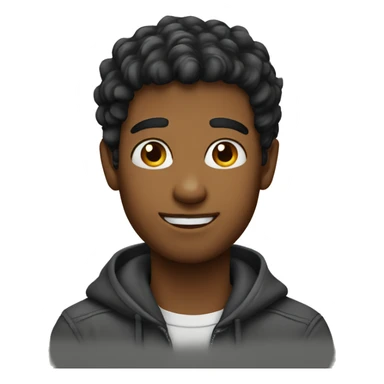 handsome boy sticker