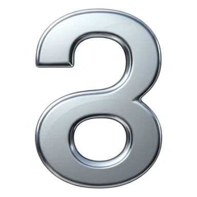 Number 8 sticker
