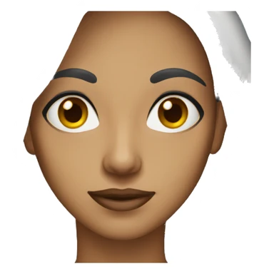 Women mature black eyes  sticker