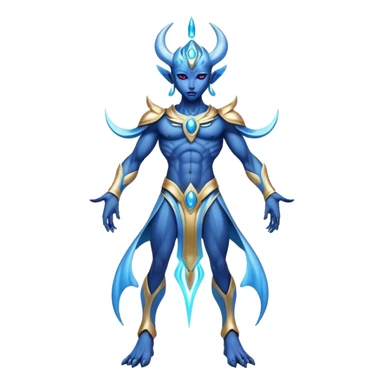 Shiny Futuristic Celestial Godly Divine Fakemon-Pokemon-Digimon-Spectrobes-fusion, full body sticker