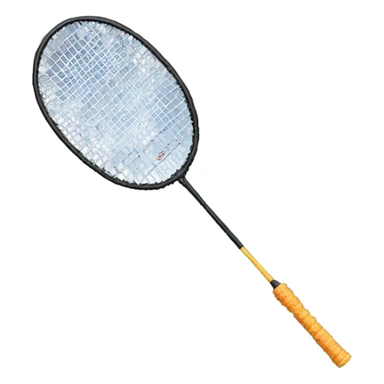 badminton racket sticker