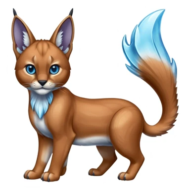 Scaley Shiny Glacial Rhypherior-Caracal-dog sticker