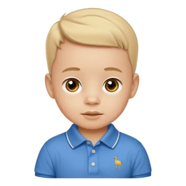 A preppy baby sticker