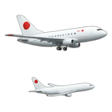 Japon plane  sticker