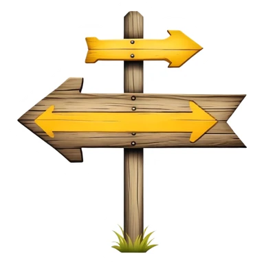 Camino de Santiago road sign with yellow arrow sticker