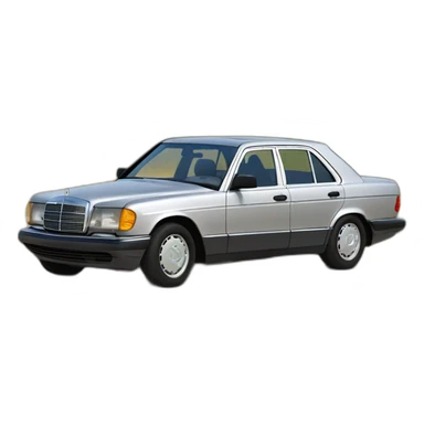 trip with old grey mercedes benz 1996 300d turbo back sticker