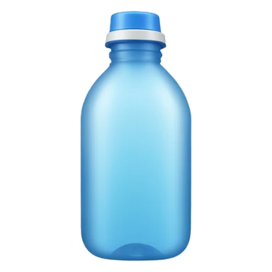 Plastic water bottle sticker